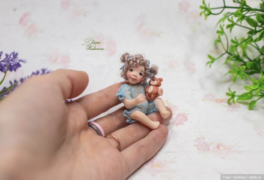 Подвижная Дюймовочка в корзинке (фото 4)