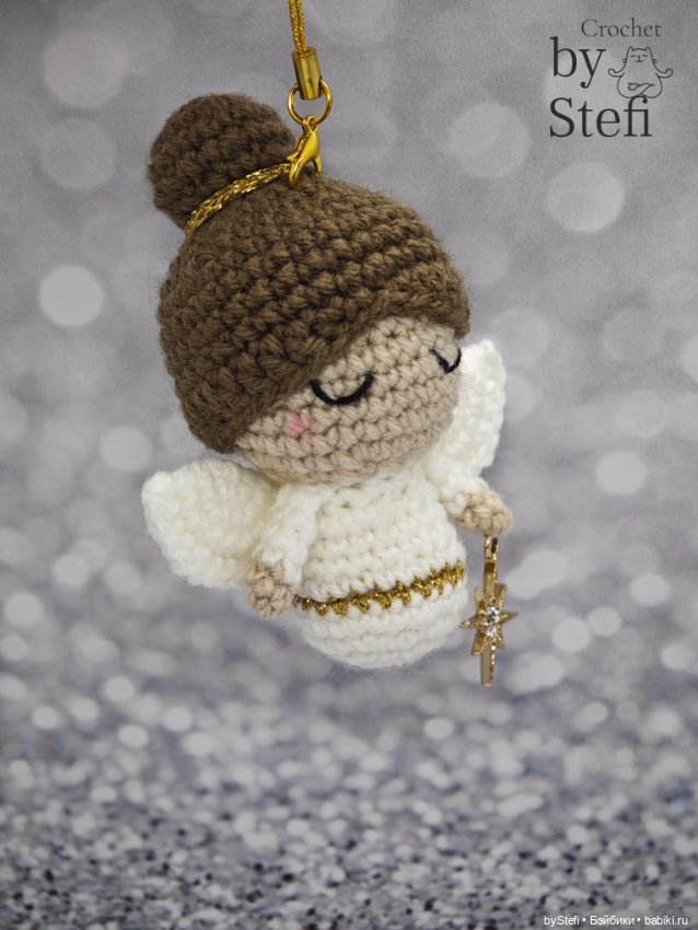 Ангелочек — Вязаные игрушки и амигуруми: крючком (фото 5)
