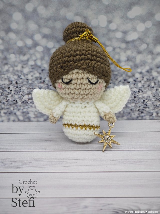 Ангелочек — Вязаные игрушки и амигуруми: крючком (фото 2)