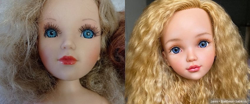 Новый образ для старенькой куклы❤️ (фото 7)