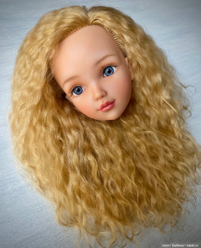 Новый образ для старенькой куклы❤️ (фото 6)