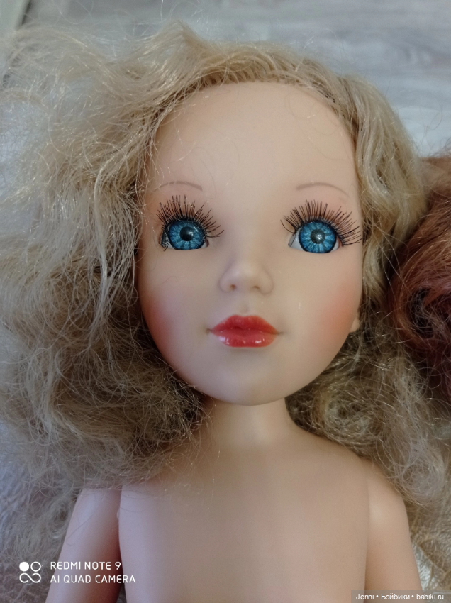 Новый образ для старенькой куклы❤️