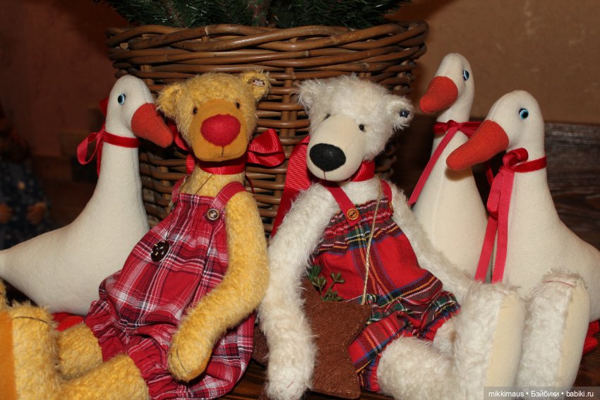 Мишки в стиле Цвергназе — Авторские мишки Тедди и друзья: фото