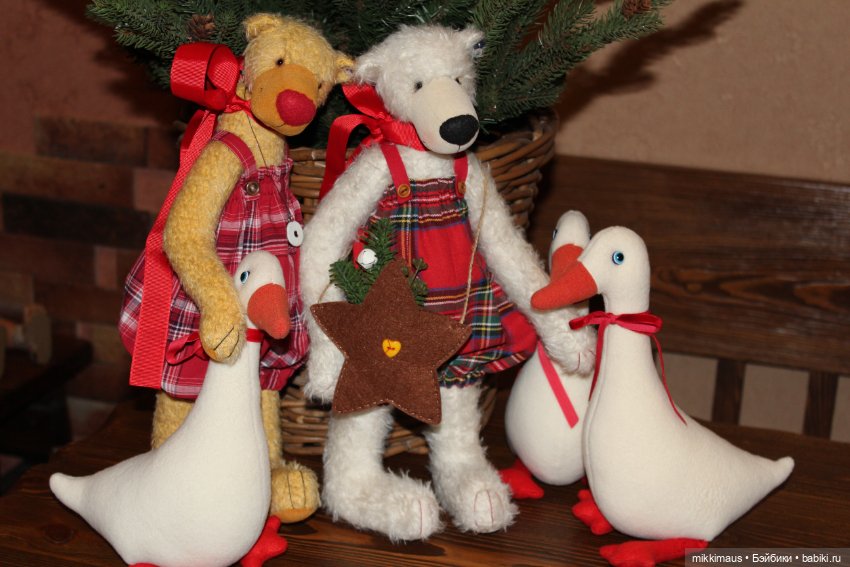 Мишки в стиле Цвергназе — Авторские мишки Тедди и друзья: фото (фото 6)