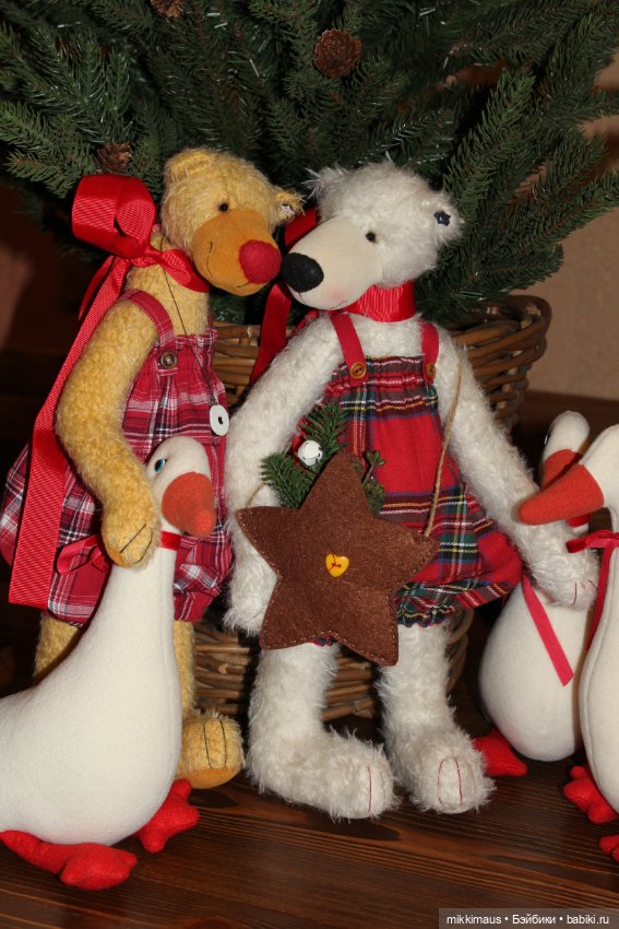 Мишки в стиле Цвергназе — Авторские мишки Тедди и друзья: фото (фото 4)