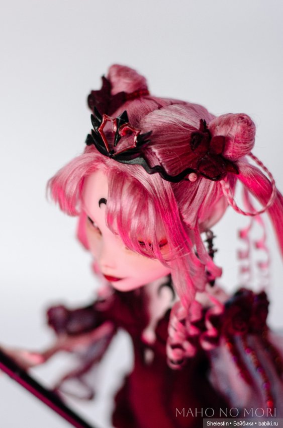 Темная Леди — ООАК Monster High и Ever After High: репейнт (фото 5)