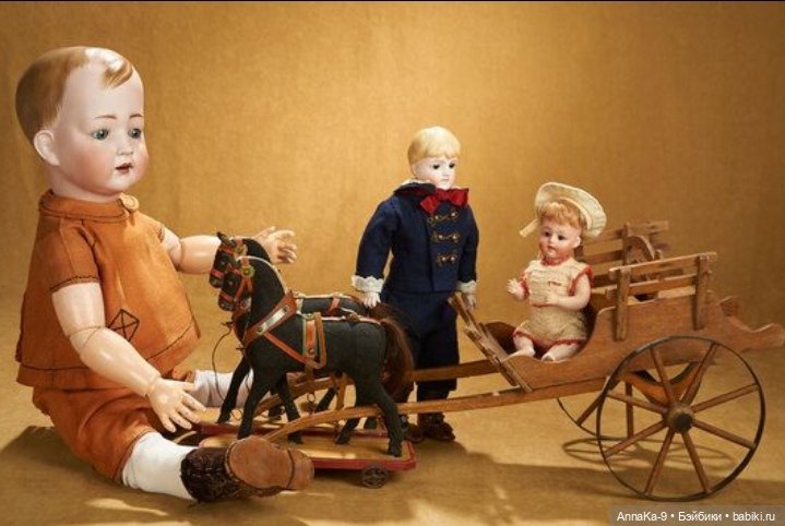 Антикварные кукольные звери (фото 10)