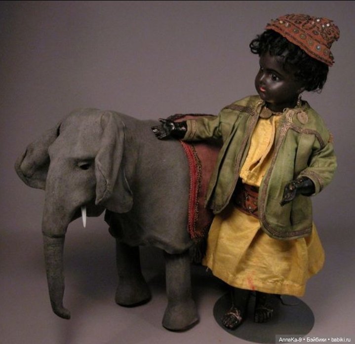 Антикварные кукольные звери