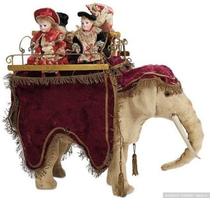 Антикварные кукольные звери (фото 6)