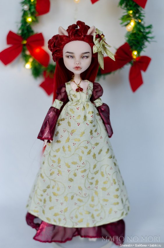 Зимние наряды - Золотой остролист