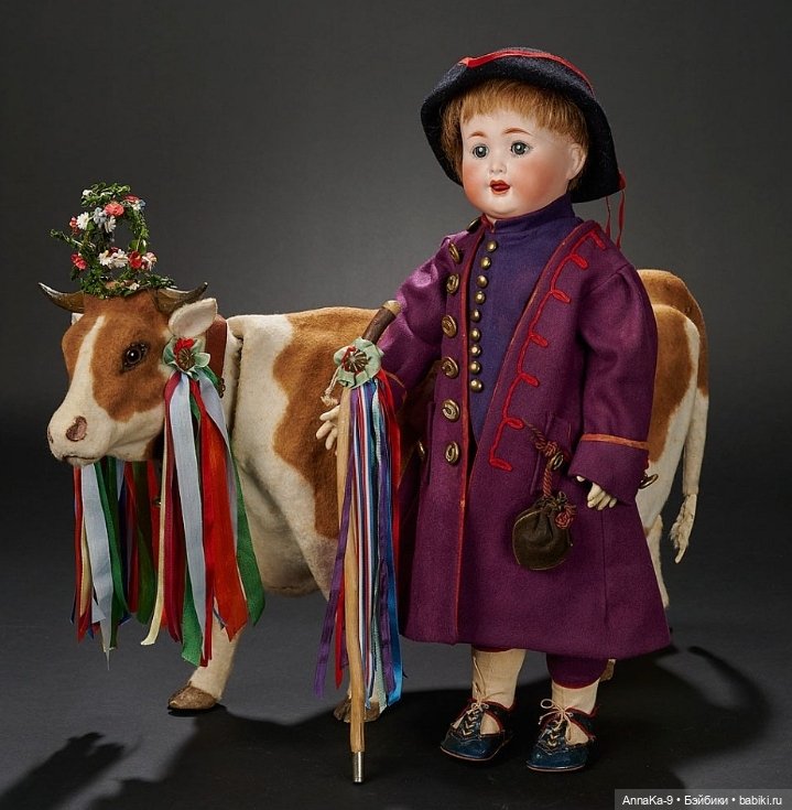 Антикварные кукольные звери