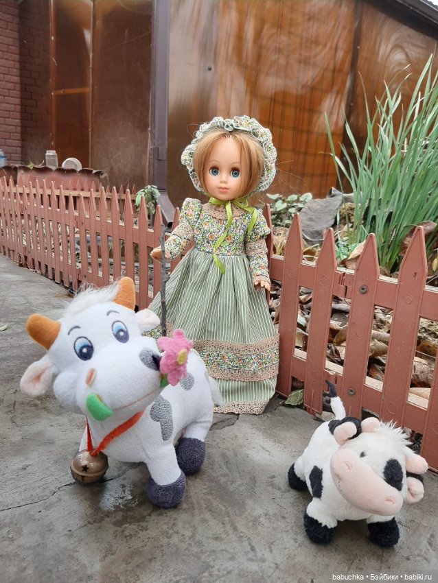 Алла пастушка, коровка Пеструшка, да бычок Кабачок