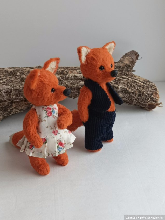 Лисичка Алиса и лис Арчи — Авторские мишки Тедди и друзья: фото (фото 9)