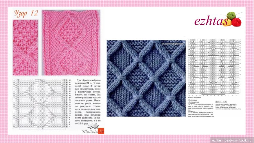 Аранские узоры для вязания (плюс простые схемы) (фото 8)