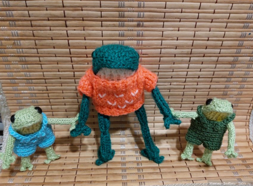 Лягухи — Вязаные игрушки и амигуруми: крючком (фото 4)