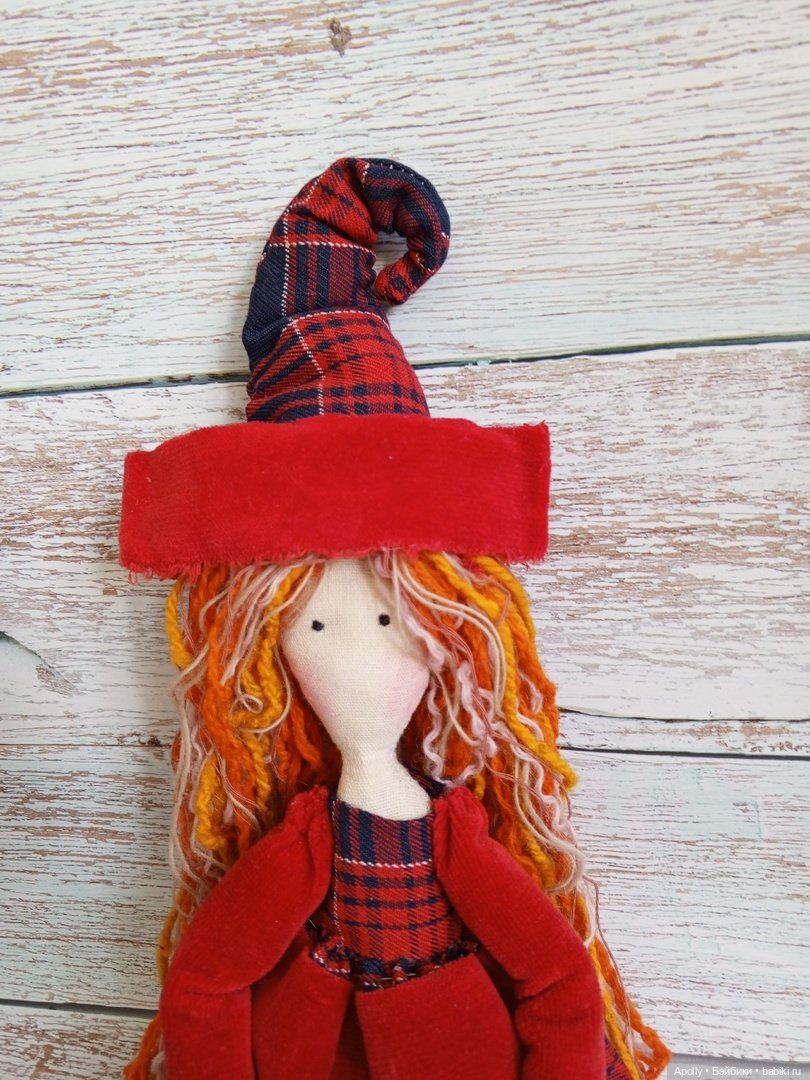 Ведьмочка Лиса — Авторские текстильные куклы: Вальдорфские (фото 2)
