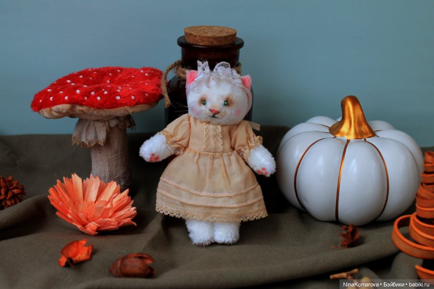 Новая Кошечка Алиса — Авторские мишки Тедди и друзья: фото (фото 2)