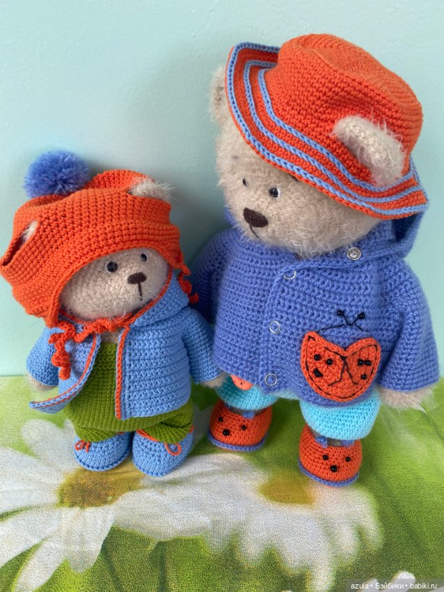 Мишки - братишки — Вязаные игрушки и амигуруми: крючком (фото 4)