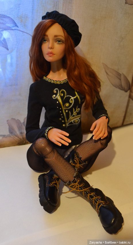 Шарнирная девушка Агния — Авторские шарнирные куклы своими руками: лепка (фото 10)