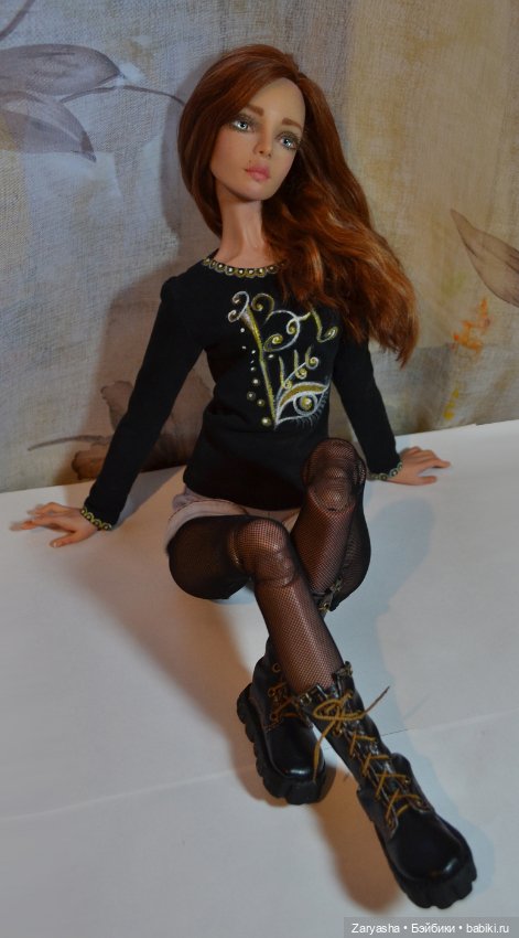 Шарнирная девушка Агния — Авторские шарнирные куклы своими руками: лепка (фото 2)