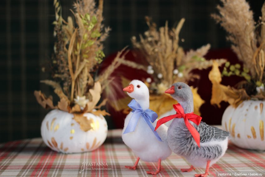 Жили у Бабуси — Валяные игрушки из шерсти: сухое валяние