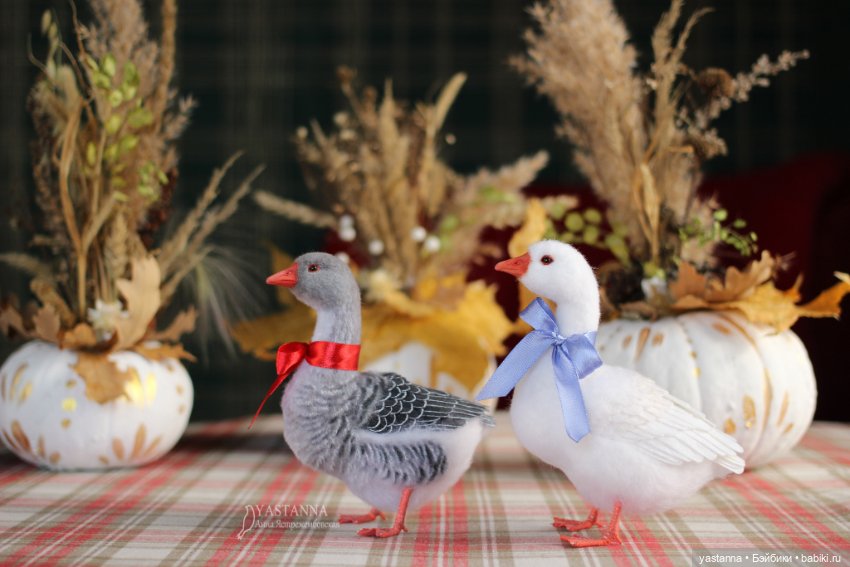 Жили у Бабуси — Валяные игрушки из шерсти: сухое валяние