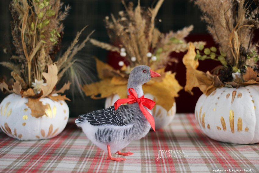 Жили у Бабуси — Валяные игрушки из шерсти: сухое валяние