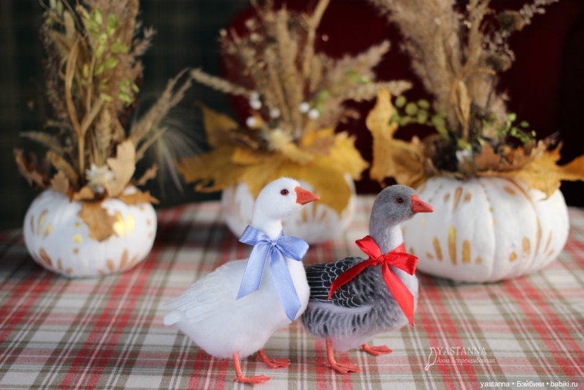 Жили у Бабуси — Валяные игрушки из шерсти: сухое валяние