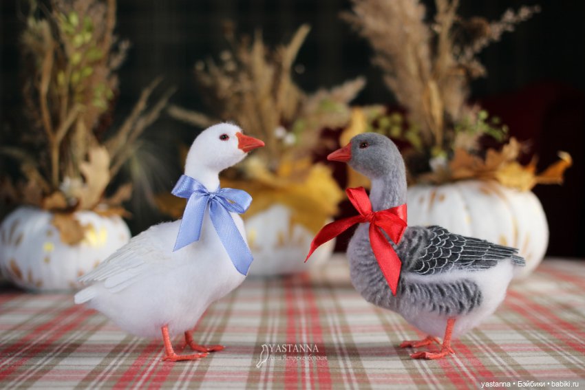 Жили у Бабуси — Валяные игрушки из шерсти: сухое валяние (фото 8)