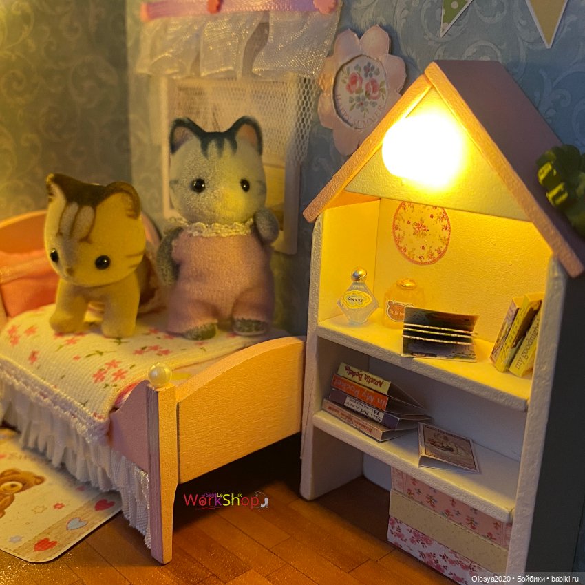 Комната для девочки 🎀 — Румбоксы и кукольные интерьеры: фото