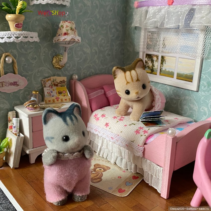 Комната для девочки 🎀 — Румбоксы и кукольные интерьеры: фото (фото 10)