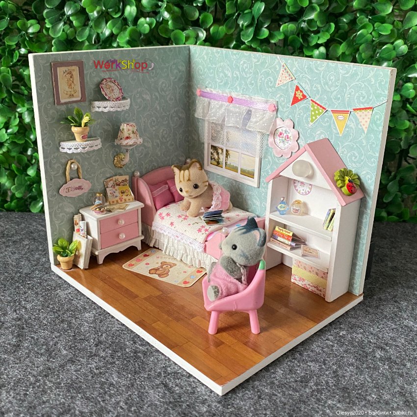 Комната для девочки 🎀 — Румбоксы и кукольные интерьеры: фото (фото 7)