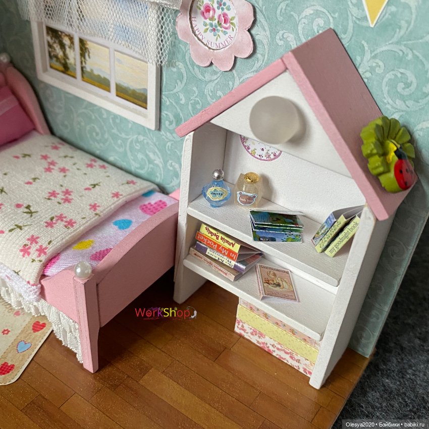 Комната для девочки 🎀 — Румбоксы и кукольные интерьеры: фото