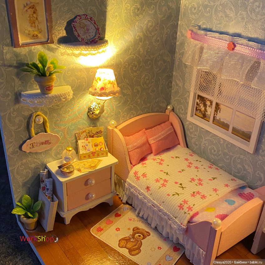 Комната для девочки 🎀 — Румбоксы и кукольные интерьеры: фото