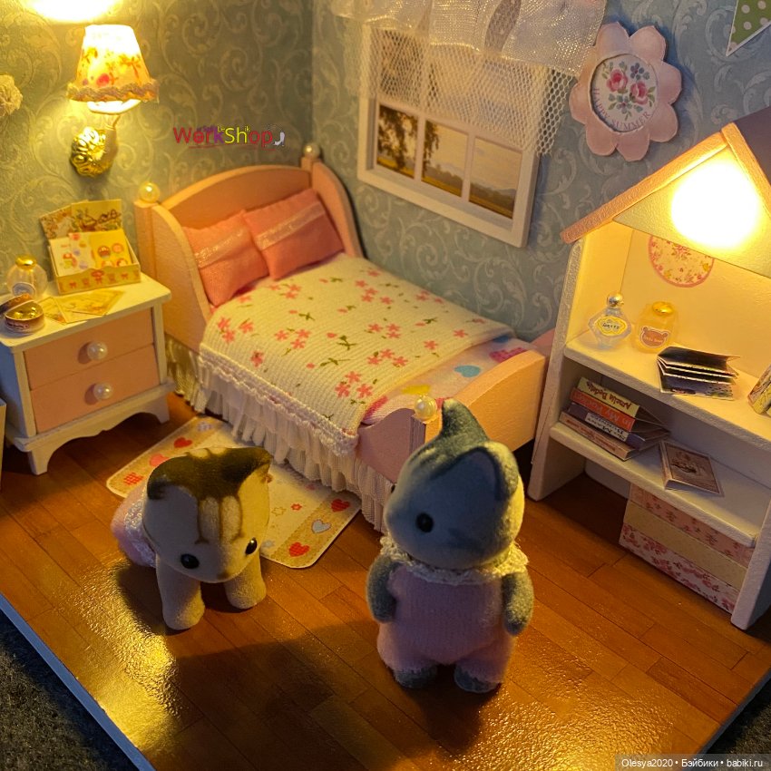 Комната для девочки 🎀 — Румбоксы и кукольные интерьеры: фото