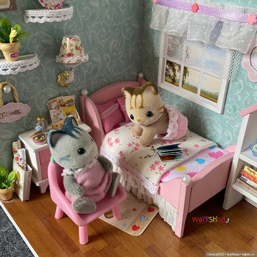 Комната для девочки 🎀 — Румбоксы и кукольные интерьеры: фото (фото 8)