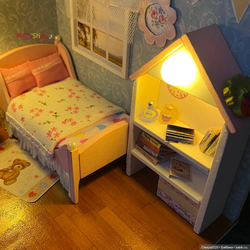 Комната для девочки 🎀 — Румбоксы и кукольные интерьеры: фото