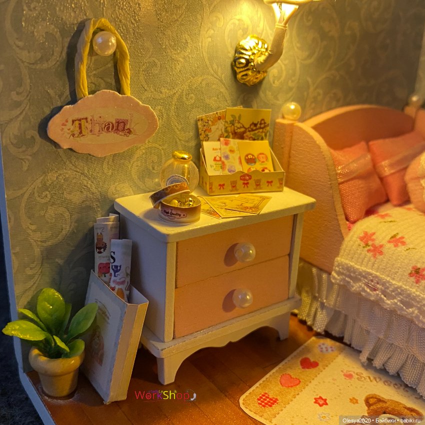 Комната для девочки 🎀 — Румбоксы и кукольные интерьеры: фото