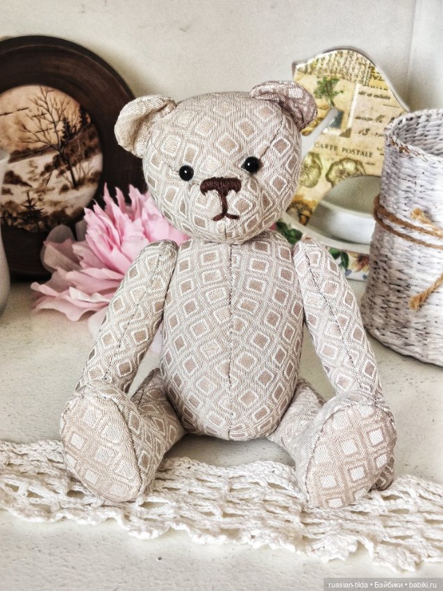 Мишка цвета Кофе с молоком (фото 5)