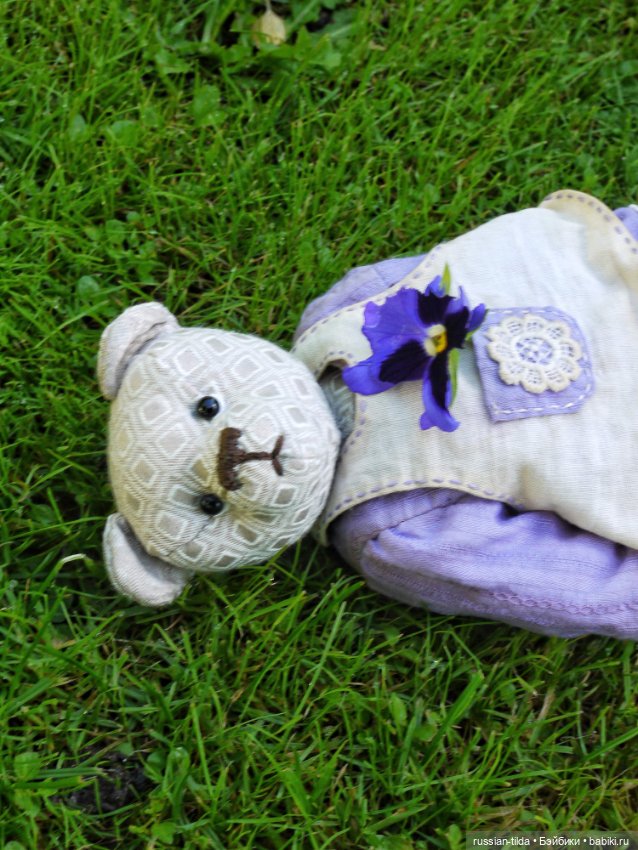 Мишка цвета Кофе с молоком