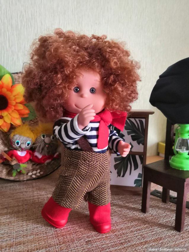 Домовёночек — Характерные испанские куклы: пупсы с мимикой (фото 6)
