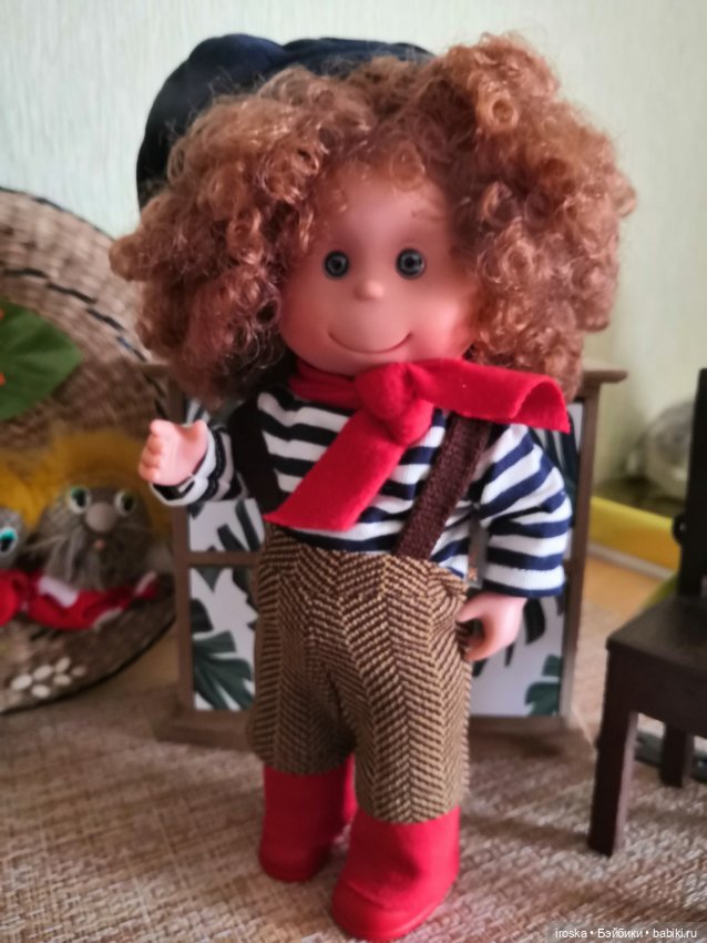 Домовёночек — Характерные испанские куклы: пупсы с мимикой (фото 4)