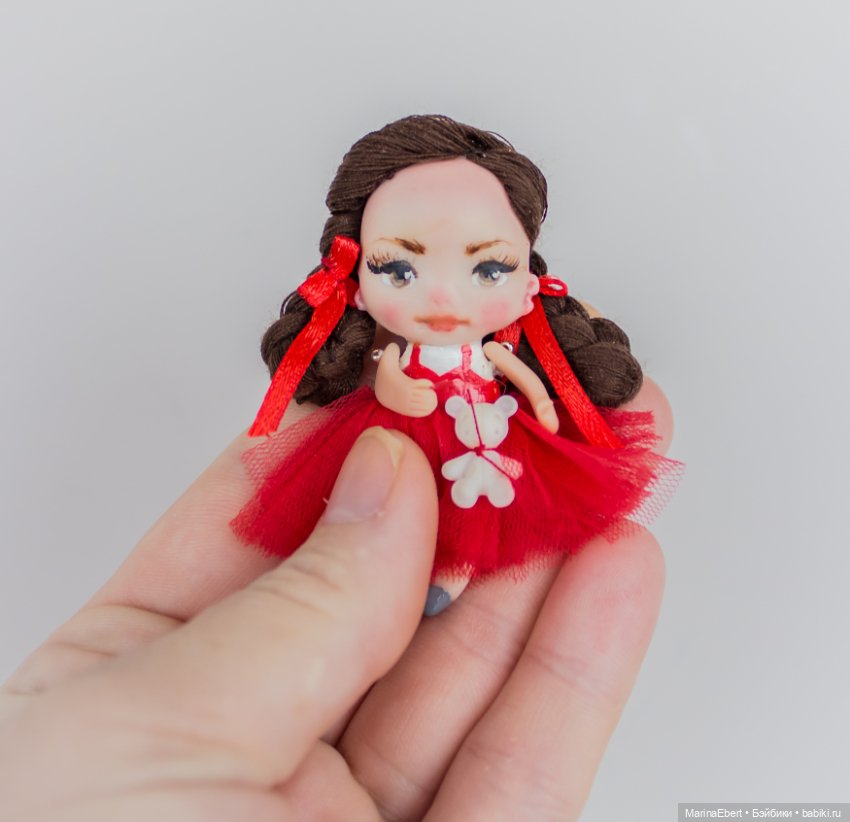 Куколка Вики — Авторские портретные куклы по фото: галерея работ (фото 7)
