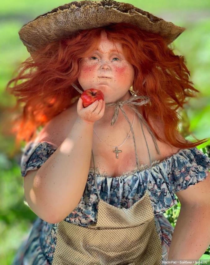 Позитивные куклы АняМаня из папье маше (фото 7)