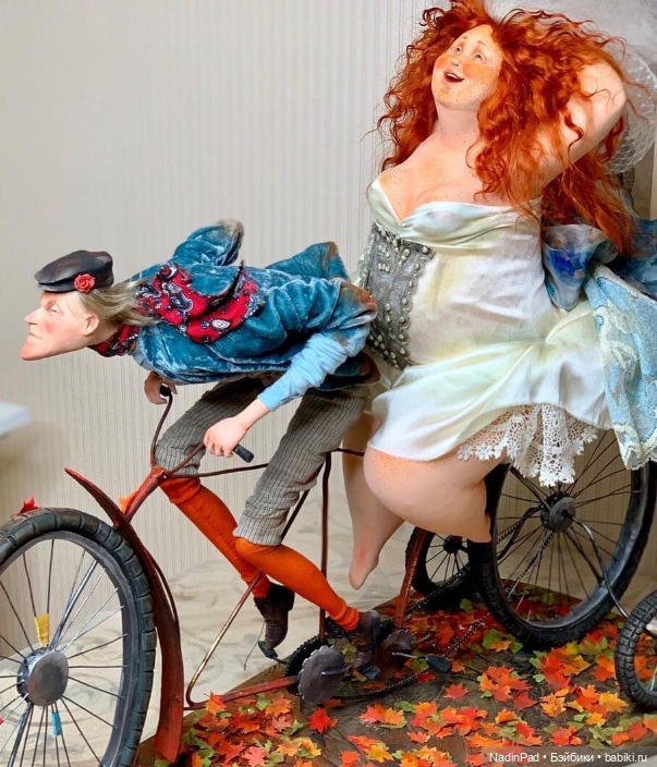 Позитивные куклы АняМаня из папье маше