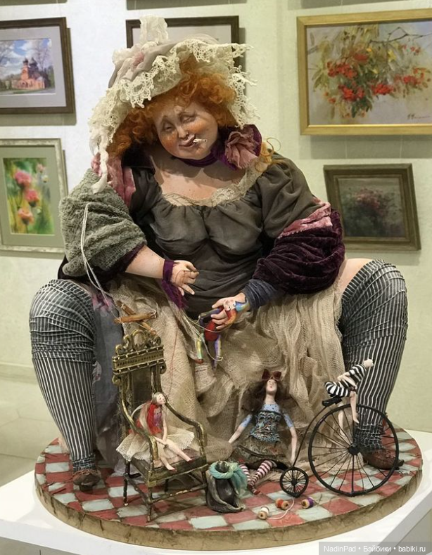 Позитивные куклы АняМаня из папье маше (фото 3)