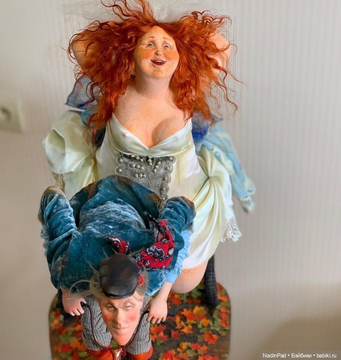 Позитивные куклы АняМаня из папье маше