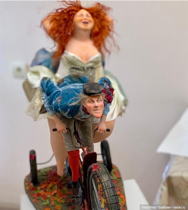 Позитивные куклы АняМаня из папье маше