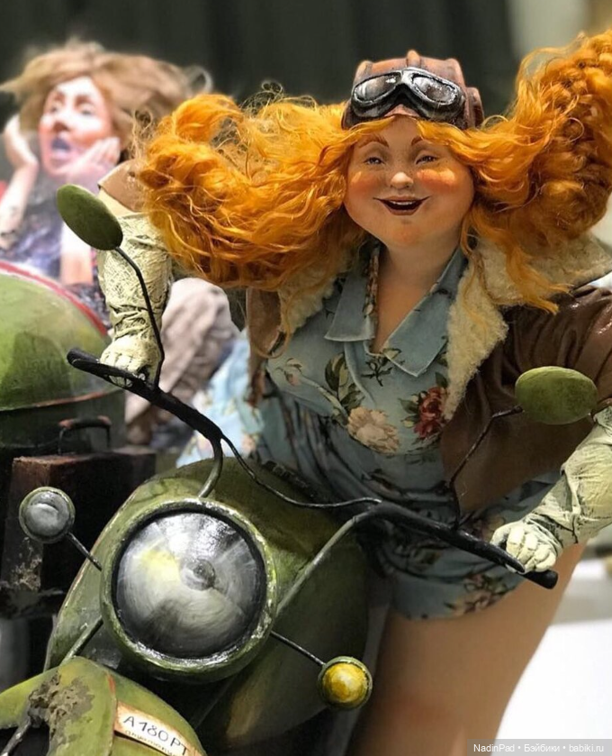 Позитивные куклы АняМаня из папье маше