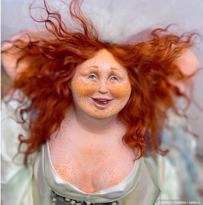 Позитивные куклы АняМаня из папье маше